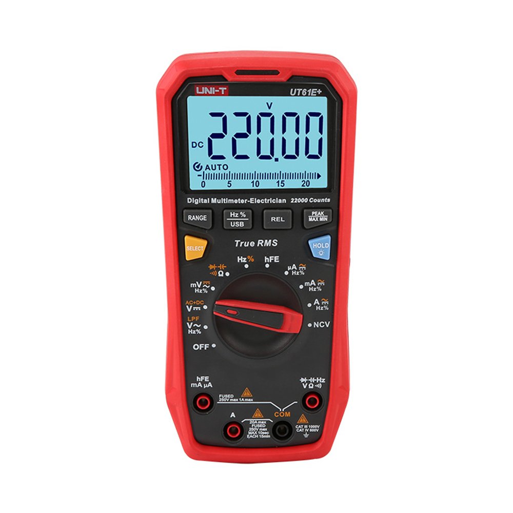 UT61E_1.jpg UT61E+ Digital Multimeters «UNI-T» - Imagen 1