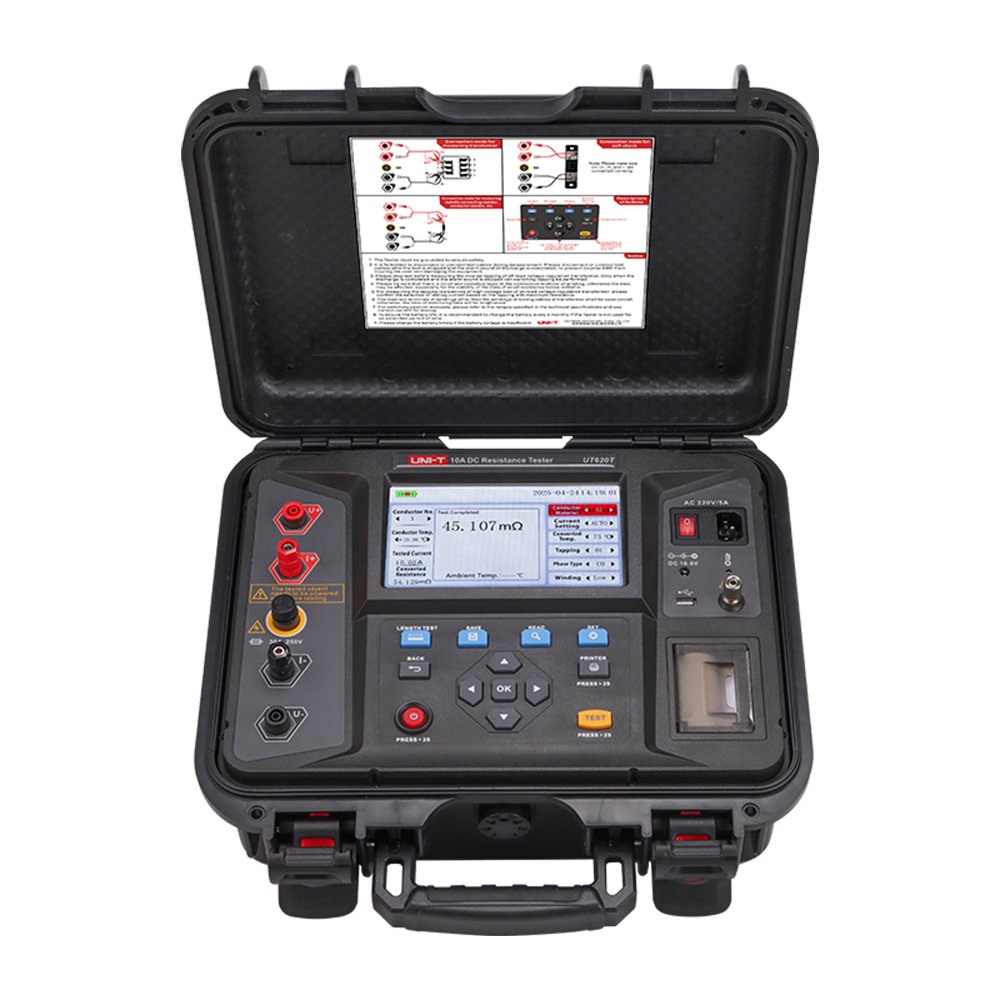 UT620T-1.jpg UT620T DC Resistance Tester «UNI-T» - Imagen 1