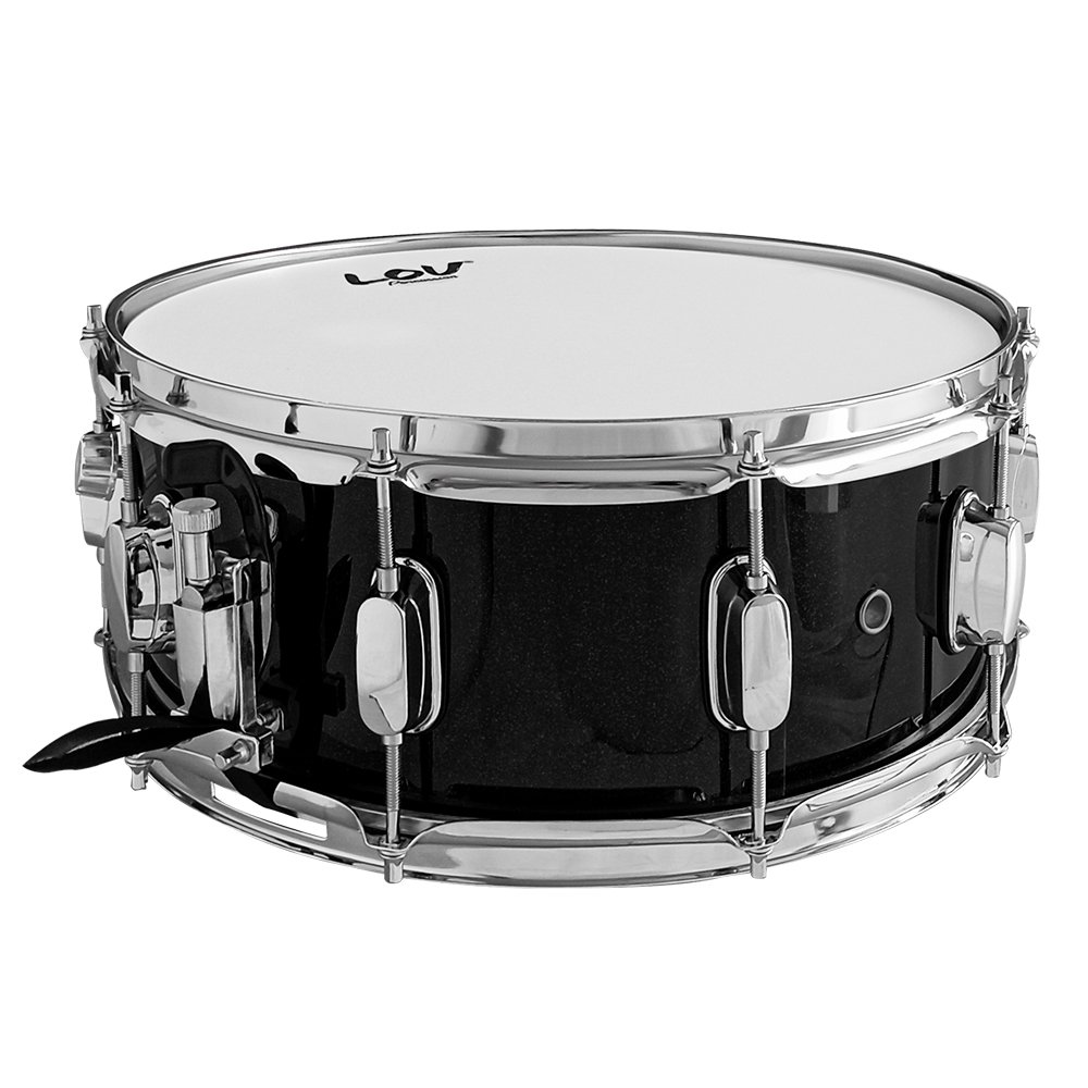 lv-tr-bk_WEB_1.jpg LV-TR-BK TAROLA 14" X 5.5" NEGRO C/10 LUGS C/SORDINA «LOV» - Imagen 1