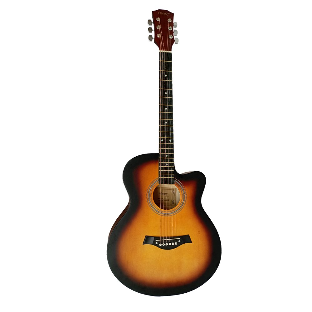 vz-ch4000-sb-frente-web.jpg VZ-CH4000/SB GUITARRA ACUSTICA SUNBURST 40" CUERDAS DE METAL C/CORTE C/FUNDA "VOZZEX" - Imagen 1