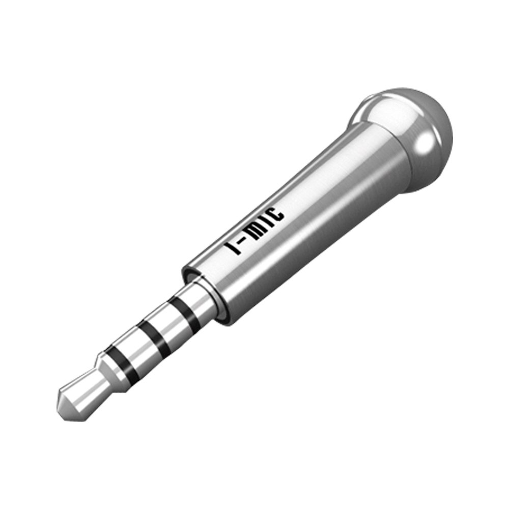 I-MIC-S.jpg I-MIC-S Micrófono para Smartphone plateado "JOYO" - Imagen 1