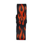 VZ-FL/RD CORREA PARA GUITARRA (FLAMA ROJA) «VOZZEX»