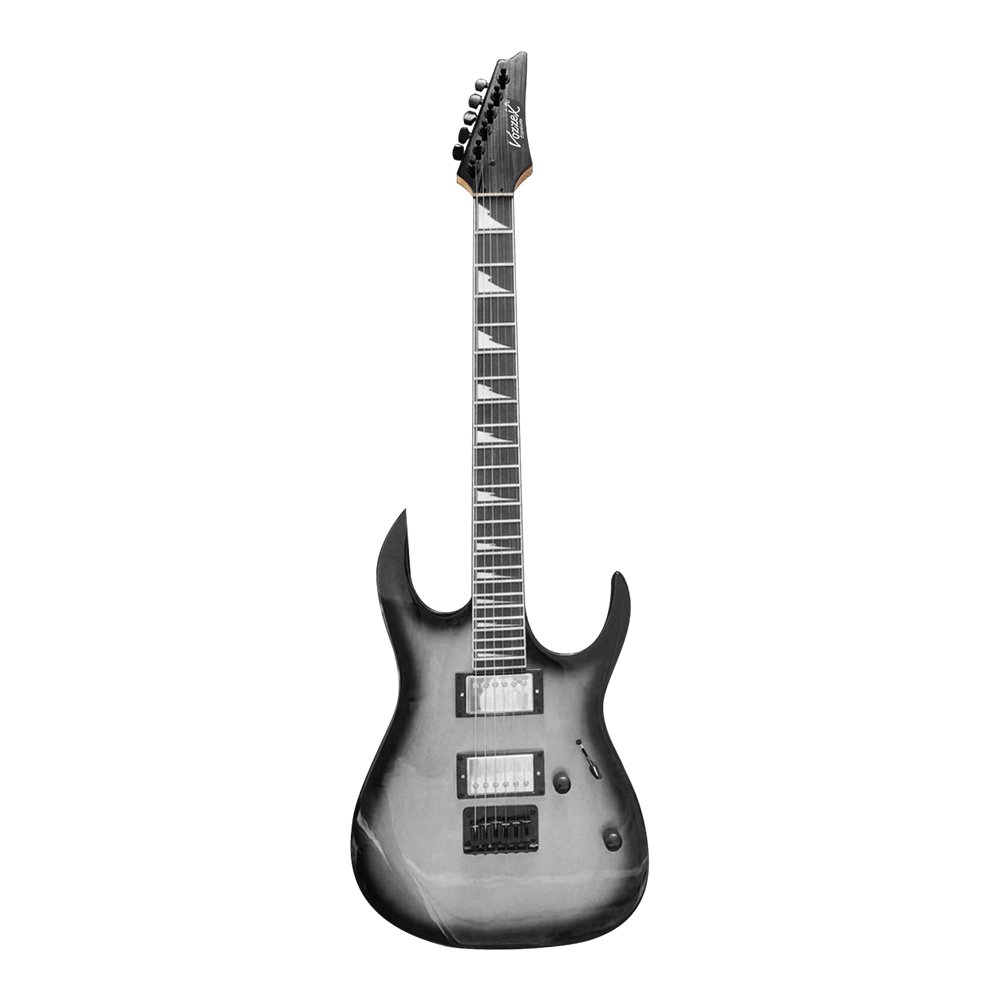 vz-ib-39bkmt-WEB-1.jpg VZ-IB/39BKGL GUITARRA ELÉCTRICA T/IBANEZ 2 PASTILLAS HUMBUCKER 39" NEGRO/GRIS «VOZZEX» - Imagen 1