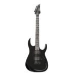 VZ-IB/39BKMT GUITARRA ELÉCTRICA T/IBANEZ 2 PASTILLAS HUMBUCKER 39" NEGRO C/BORDE BLANCO  «VOZZEX»